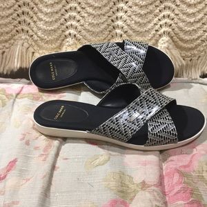 Cole Haan slip-on sandals size 7B great condition
